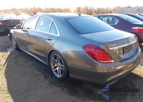 2016 Mercedes-Benz S 550 4Matic из США, поврежденный, VIN WDDUG8FB5GA262773